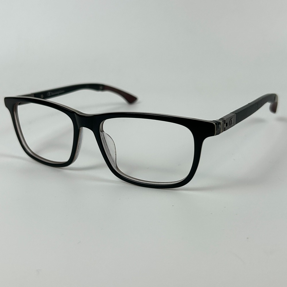 Champion Goodluck C0I Unisex Adults Eyeglasses Frame Black Full Rim 52-16-130 mm